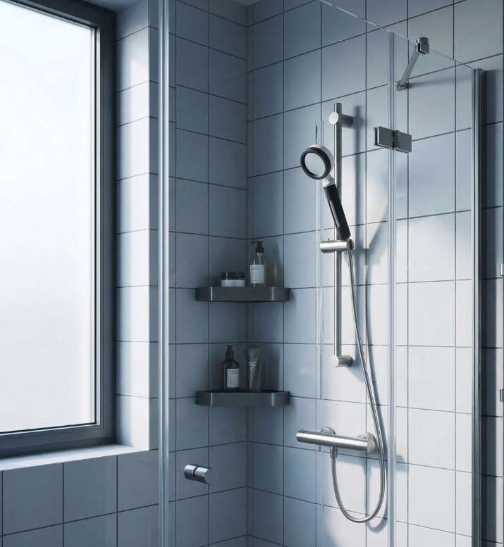 Pommeau de douche filtrant à la vitamine C