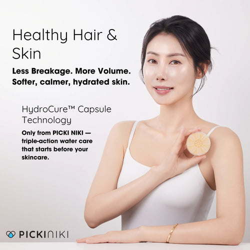 Bienfaits pour la peau et les cheveux grâce à la technologie HydroCure Capsule