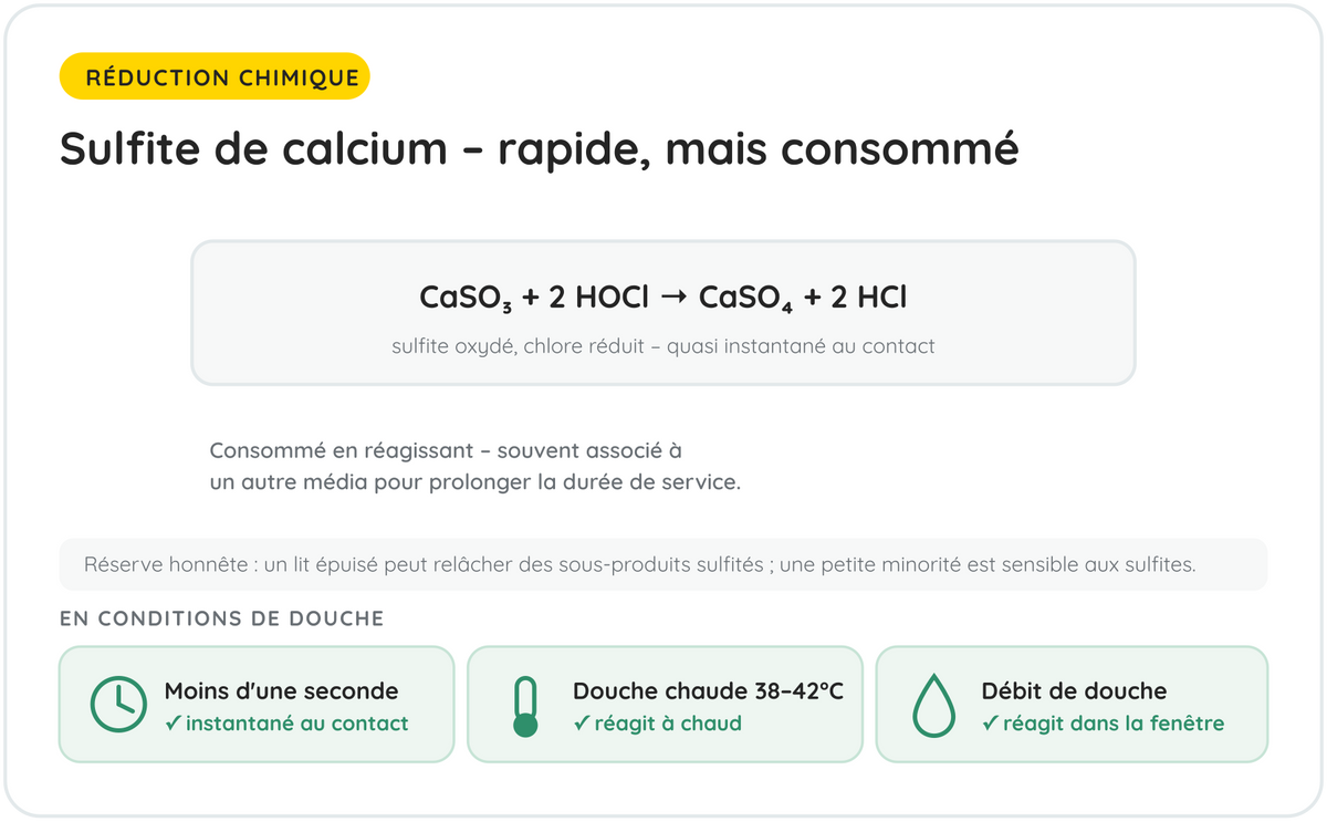 Technologie n°4 — Sulfite de calcium